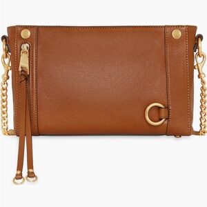 Rebecca Minkoff Mini M.A.B. Crossbody, Caramello, EUC